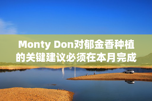 Monty Don对郁金香种植的关键建议必须在本月完成，否则你会在春天后悔的